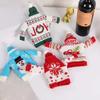 Knitted Clothes with Hats Champagne Wine Bag Portable Wine Pouch Gift  Party Favors