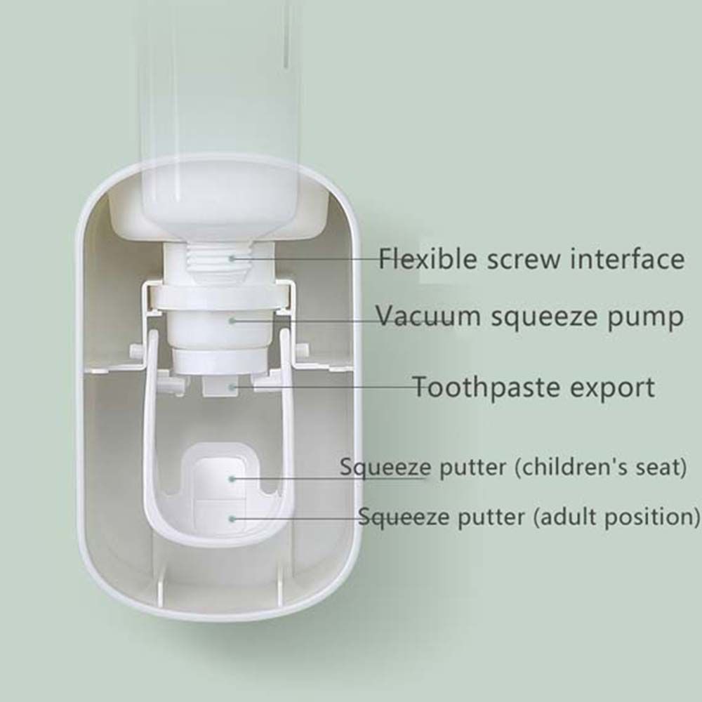Presser Automatic Toothpaste Dispenser Toothbrush Holder Toothpaste Squeezer Bathroom Accessories