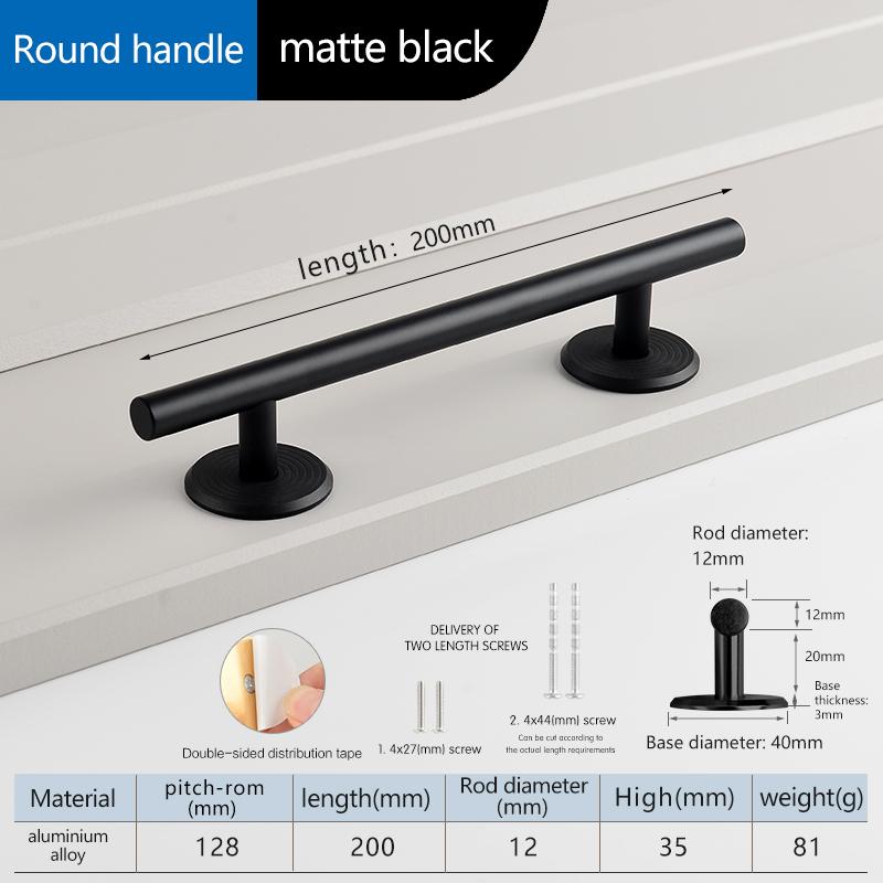 Stick On Cabinet Handles black Peel And Stick Door Pulls No Drill Drawer Pulls Self Adhesive handles for glass sliding door