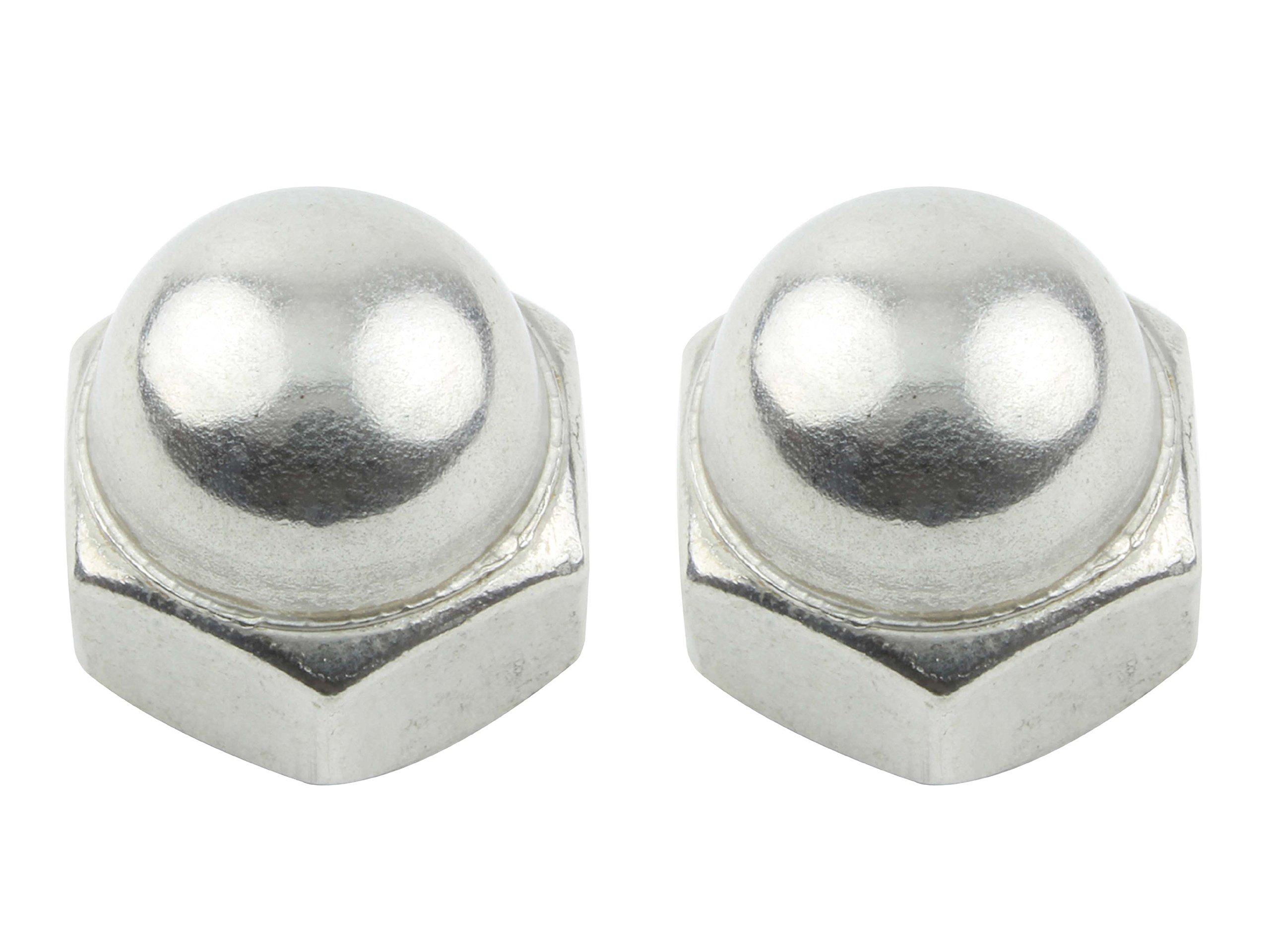 

POSH FAITH Motorcycle Supplies Cap Nut Stainless Steel P1.5 2 M10/P1.5 серебряный