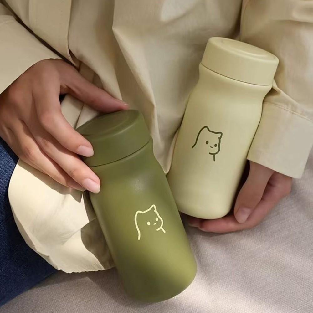 Cartoon Mini Pocket Mug Leak Proof Direct Drinking Mug Reusable Water Cup  Daily Drinking