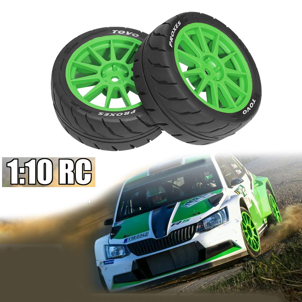 Remote Control Model Rubber Car Supplies Beadlock Wheel Mud Terrain Tires Set Wheel Tires Detachable Fine Car Parts