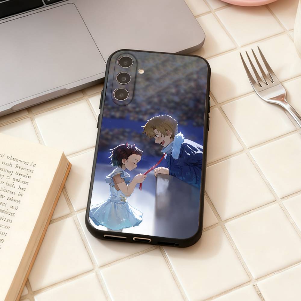 Medalist Anime Inori   phone Case For Samsung Galaxy A73,A72,A71,A70,A53,A52,A51,Others Soft Black Shell