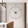 Spain Large Wall Clock Living Room Decoration Wall Clocks Nordic Silent Bedroom Aesthetic Clocks Modern Minimalist Luxury Watch