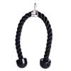 Cable Machine Attachment Set Triceps Pull Down Rope with Resistance Bands Handle and Carabiner