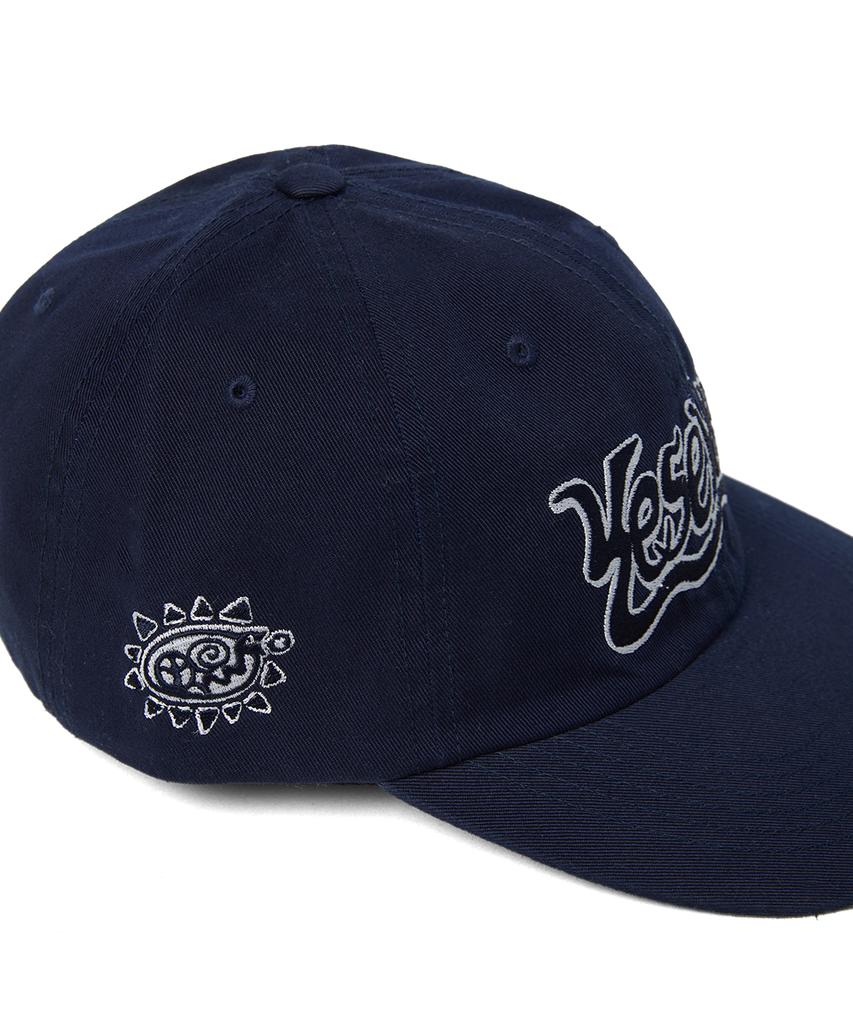 YESEYESEE Y.E.S Snail Logo Cap Navy