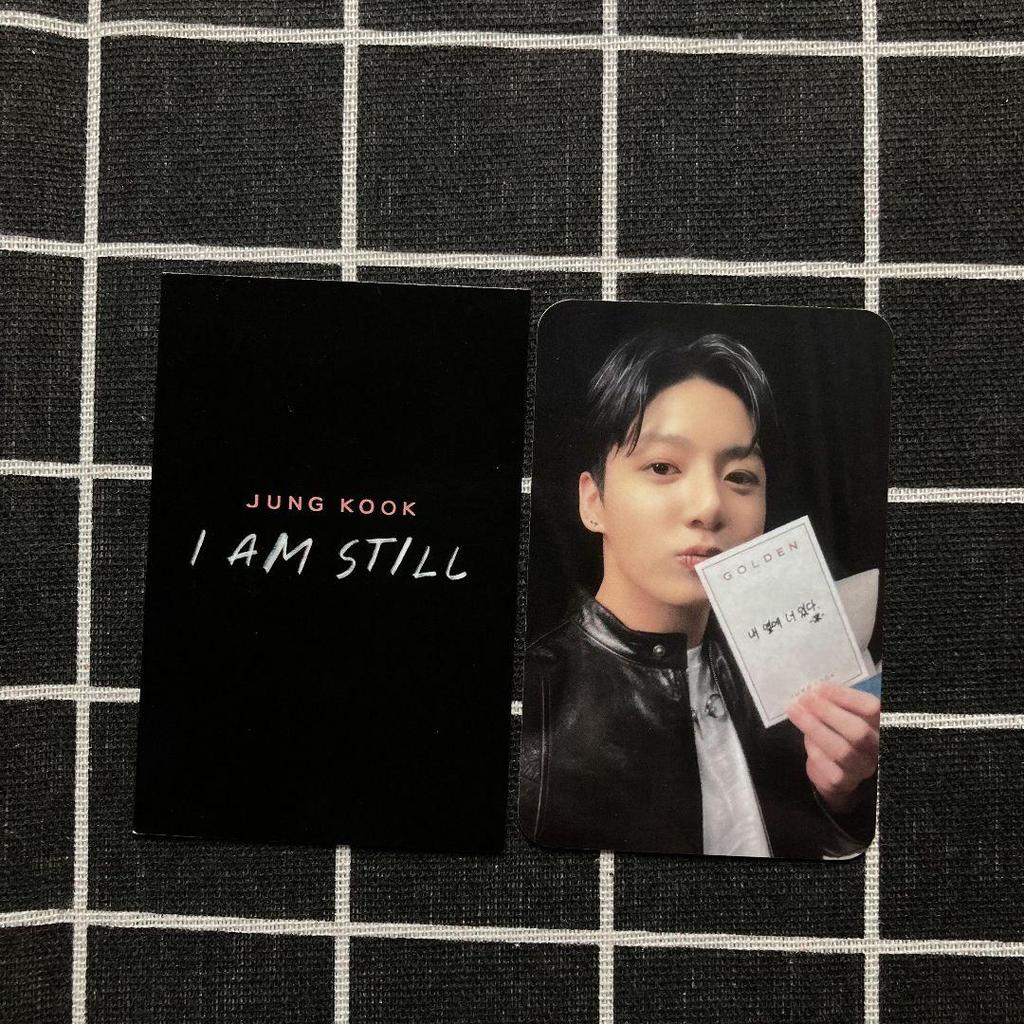 [USED] BTS I AM STILL Admission Bonus CGV 2nd Week Jungkook Trading Card