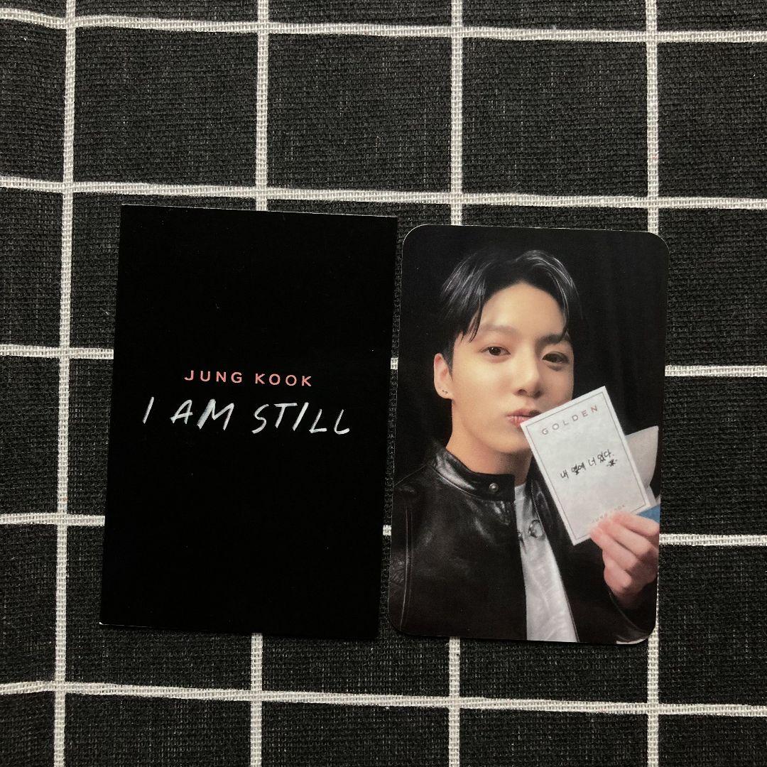 

[USED] BTS I AM STILL admission bonus CGV 2nd week Jungkook trading card