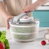 Quick Spin Vegetable Salad Spinner Press-type Salad Dryer Mixer  Vegetable Preparation