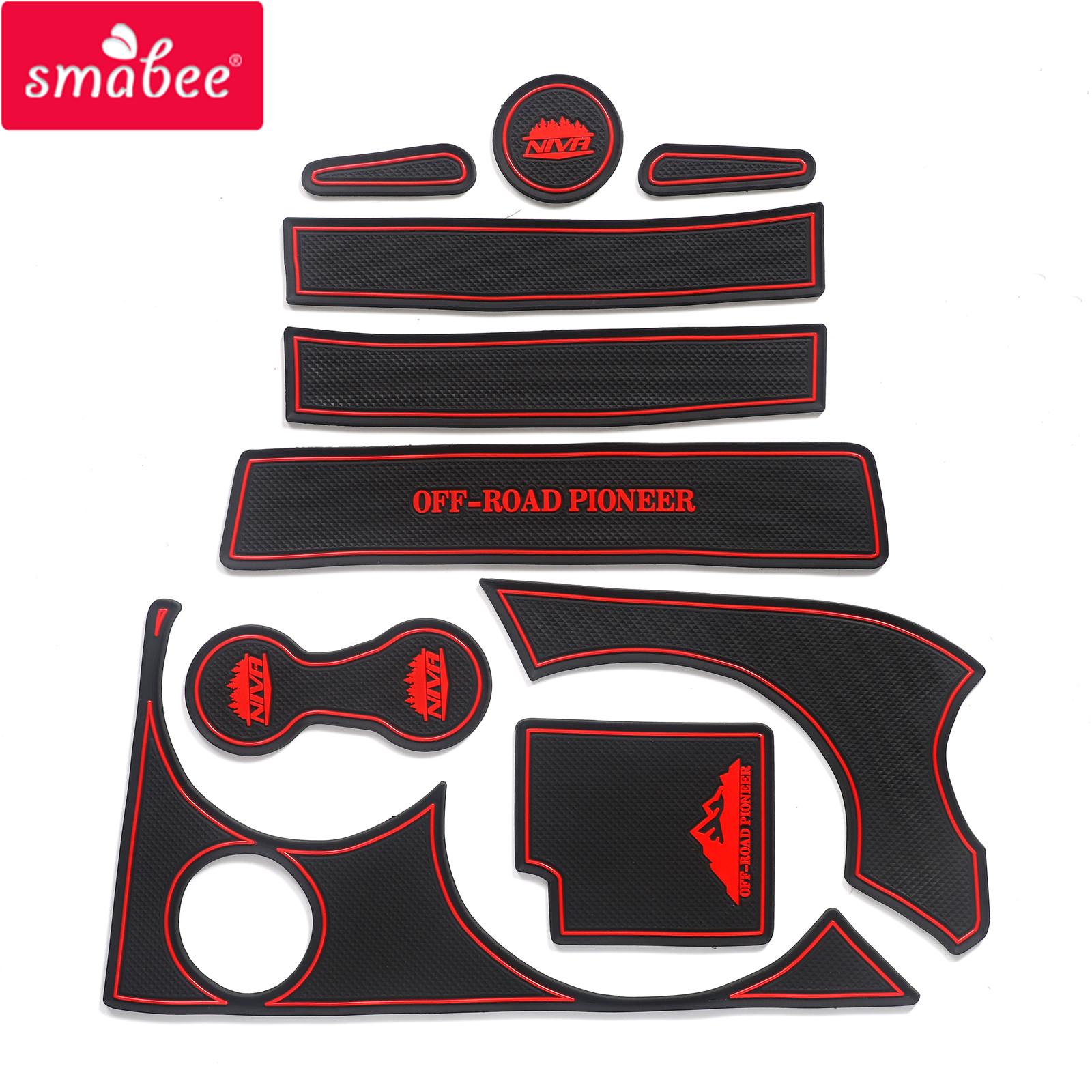 

для Chevrolet Lada Niva 2009 ~ 2018 Противоскользящий коврик для слота ворот, подстаканник, аксессуары, нескользящая накладка для дверной канавки, подставка