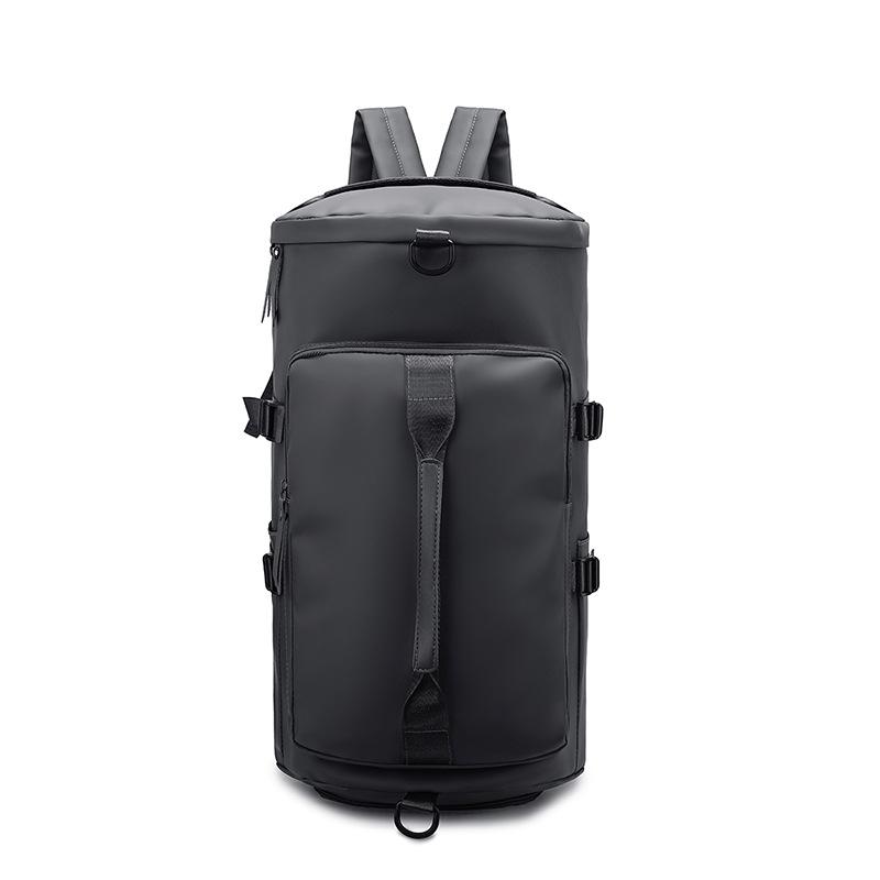 

New large-capacity travel bag, multifunctional handbag, sports backpack, dry and wet separation gym bag 27*27*47 сірий колір