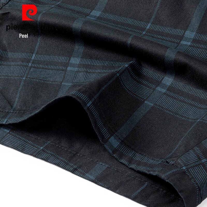 Pierre Cardin Men's 100% Cotton Elastic Waist Casual Shorts