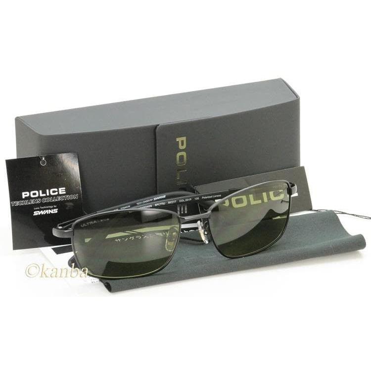 Used POLICESWANS Polarized Sunglasses Fishing T75J-531P