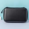 Stylish Eva Headphone Data Cable Storage Hard Drive Bag Simple Portable Charger Headphone Zipper Box