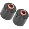 2Pcs Plasma Start Cartridge 9 8213 Brass Connector Cutting Torch Start Cartridge for SL60 SL100