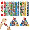 Brother Mario Party Favors Gifts Stamps Slap Bracelet Stickers Christmas Stocking Fillers Birthday Souvenirs Decoration Supplies
