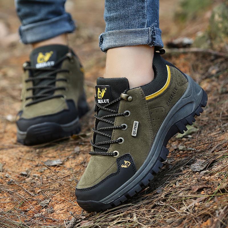 Off-Road Outdoor Shoes Outdoor Travel Hiking Shoes Breathable Men's Shoes Non-Slip Wear-Resistant Soles Comfortable Inner Breathable Upper