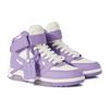 Off-White Out of Office Mid Purple White Women Sneakers OWIA275S23LEA0013701