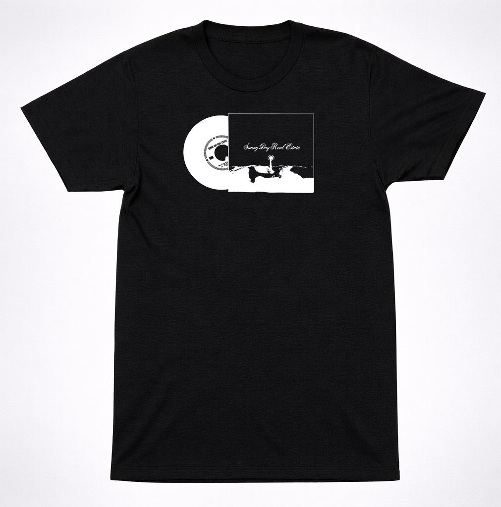 SDRE Sunny Day Real Estate Vinyl Album record Emo Music Band Retro T-Shirt 1990s S разноцветный