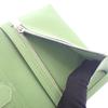 HERMES   Bifold Wallet green Epsom Women