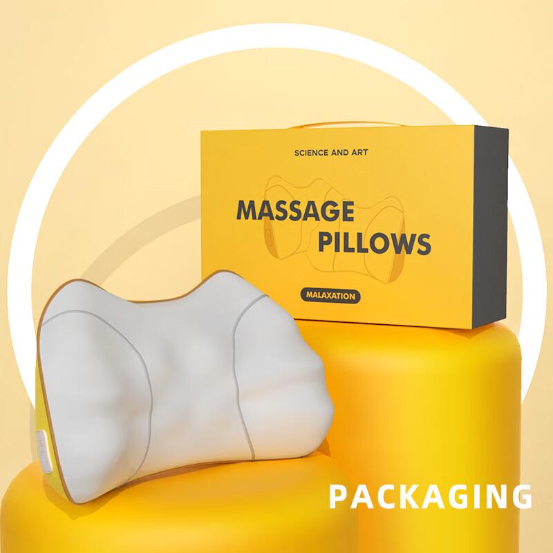 Jingxun Heated Lumbar & Neck Massager Pillow