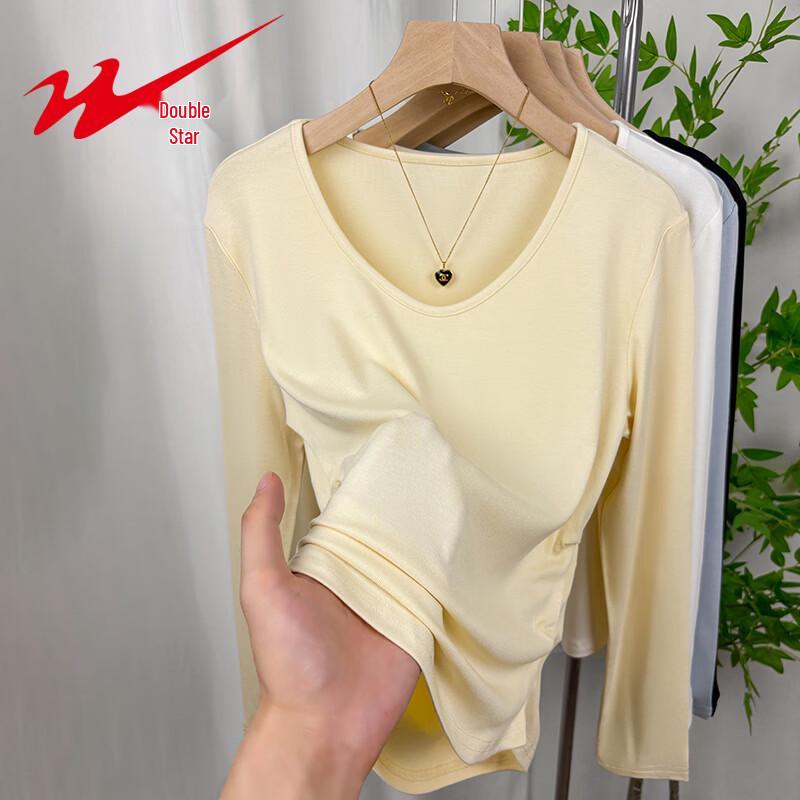 Women s V-Neck Pleated Long Sleeve Top S
