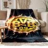 Borussia Dortmund Morbida e confortevole flanella Adatta per divani salotti campeggio all'aperto viaggi e fa anche un ottimo regalo di anniversario