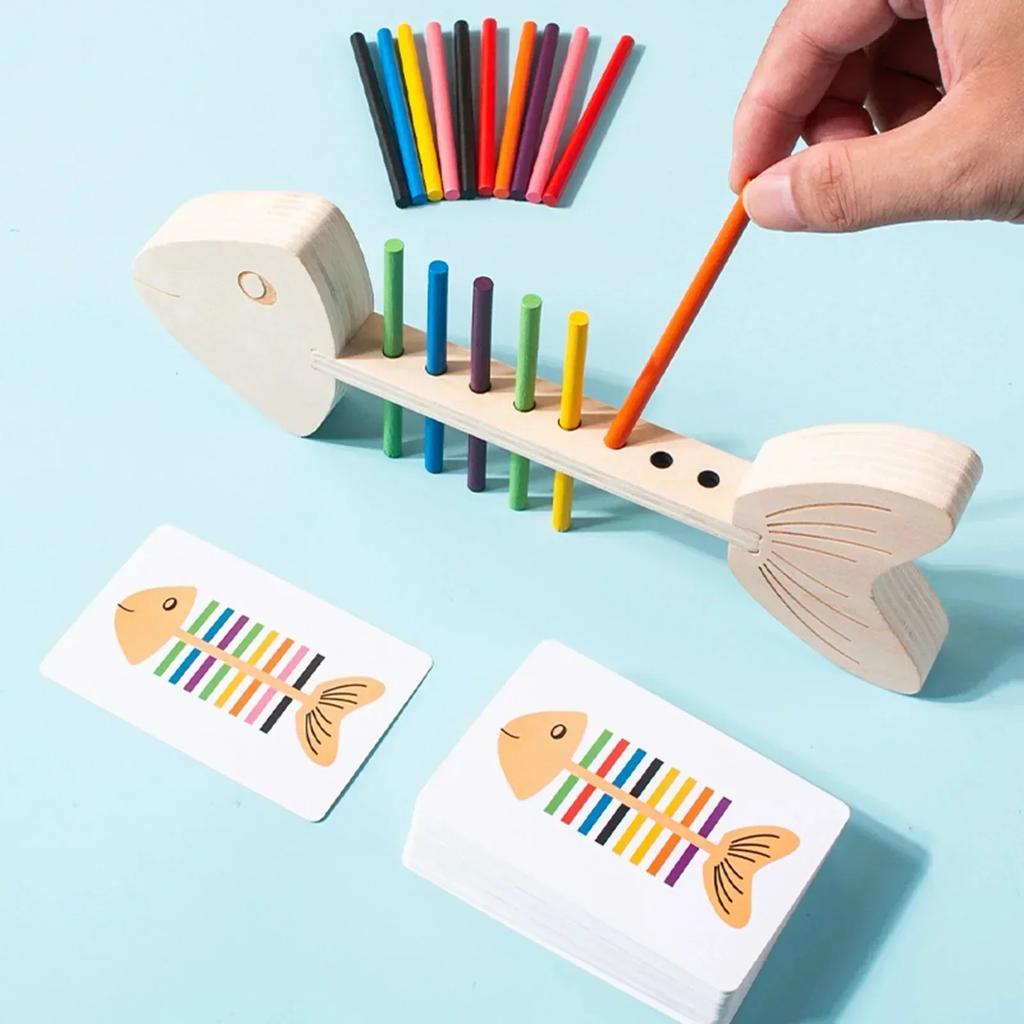 Kindergarten Early Montessori Toy Educational Toy Developmental For Aged3 + Kids Flexible Hand Eye Coordination
