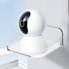 Clear Acrylic Camera Shelves No Drilling Baby Monitor Holder Mini Speaker Rack Adhesive Floating Shelf for Home Office Organizer