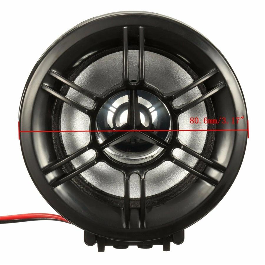 Motorcycle Audio Music Speaker Amplifier Stereo Sound System With Remote Control