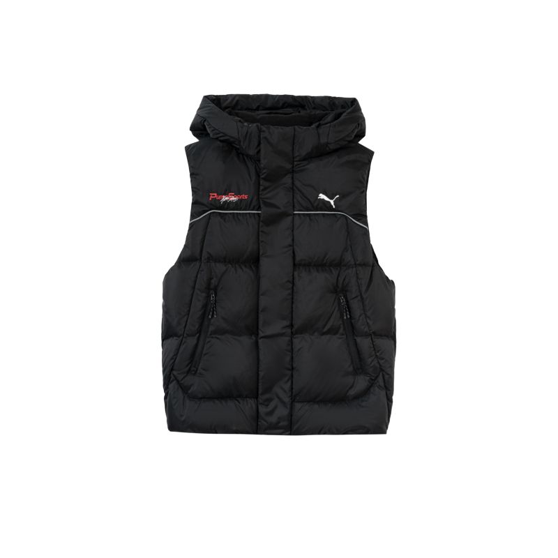 PUMA Kids Down Vests Detachable Hood Moderate Down Vest 353425101101-90001 110