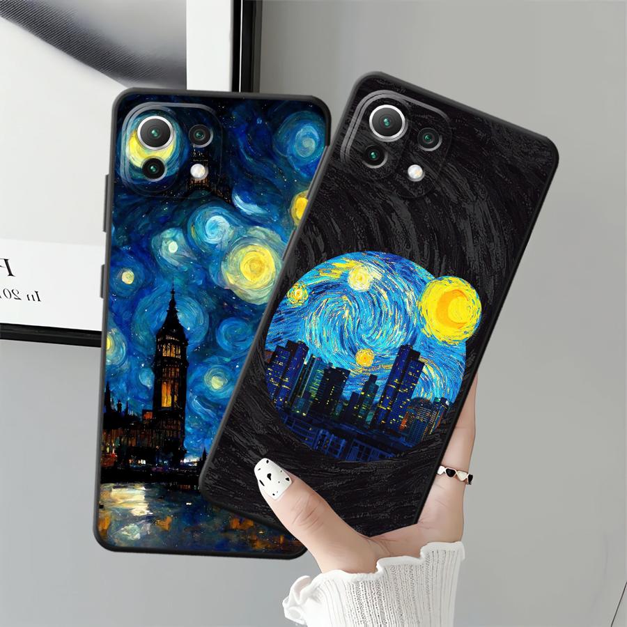 Kreative Stadtmuster Hülle für Xiaomi Mi 13 Lite 11T 14 12T Pro 12X 10T 11 12 Funda Handyhülle