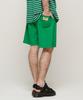 CARGOBROS Point Label Logo Washer Shorts (Green)