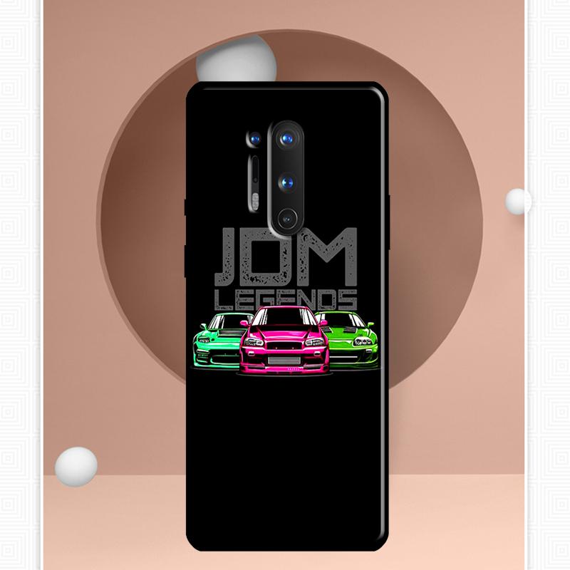 Sportwagen JDM Drift Hülle für Oneplus 10T 8T 9R 9RT Ace 11 9 10 Pro Hülle für Oneplus Nord N20 N10 2T CE 2 Lite