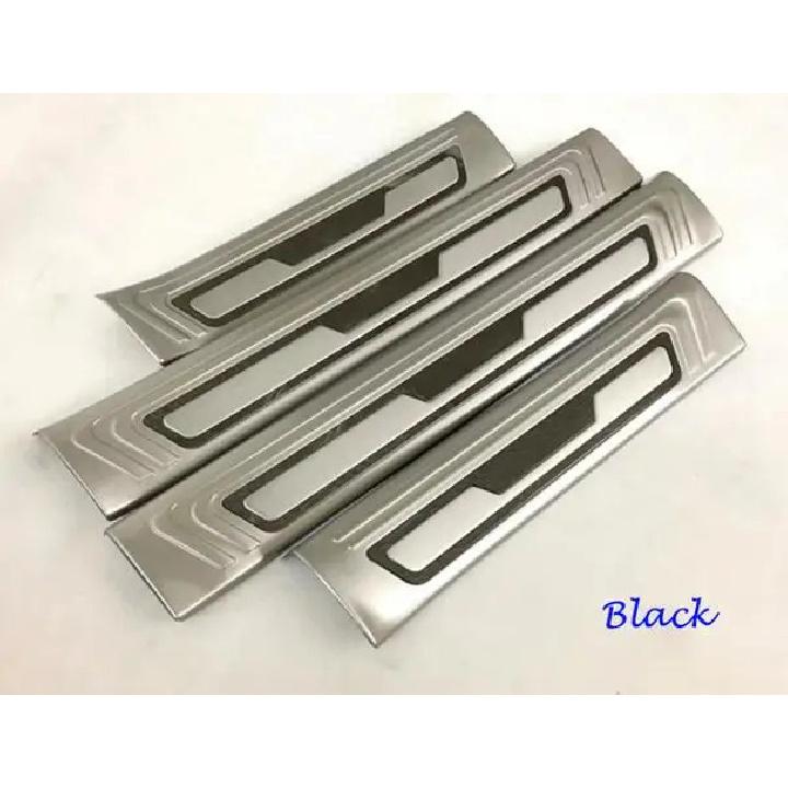 Cover Stainless Steel Pedal Door Sill Scuff Plate Inner Stick Threshold For Mazda CX-5 CX5 2nd Gen 2017 2018