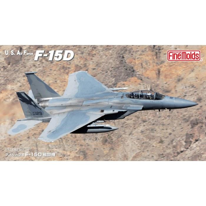 Fine Molds 1/72 Aircraft Series US Air Force F-15D Fighter Model Kit 72952Length 27cm, Width 18.2cm, Height 7.8cm