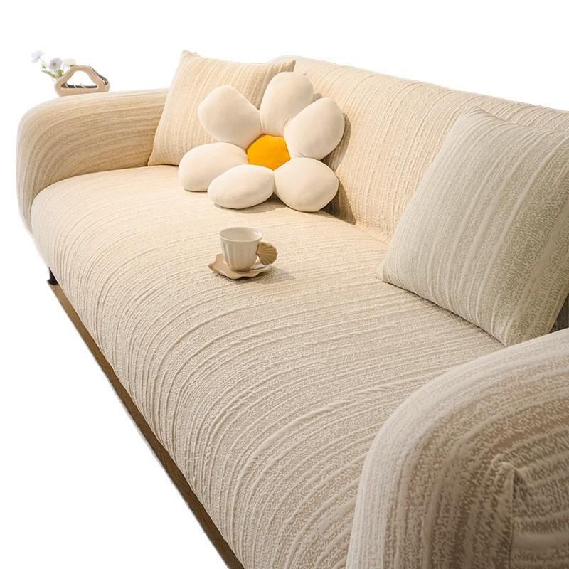 Universal Elastic Sofa Cover for All Seasons New Anti Cat Scratch Straight Sofa Cover All Inclusive Universal Protective Cover