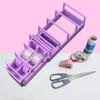 Tape Dispenser Automatic 18-Strip Cutter for Gift Wrapping And Crafts Prepares No-Blade Safe Quick Tape Preparation Tool