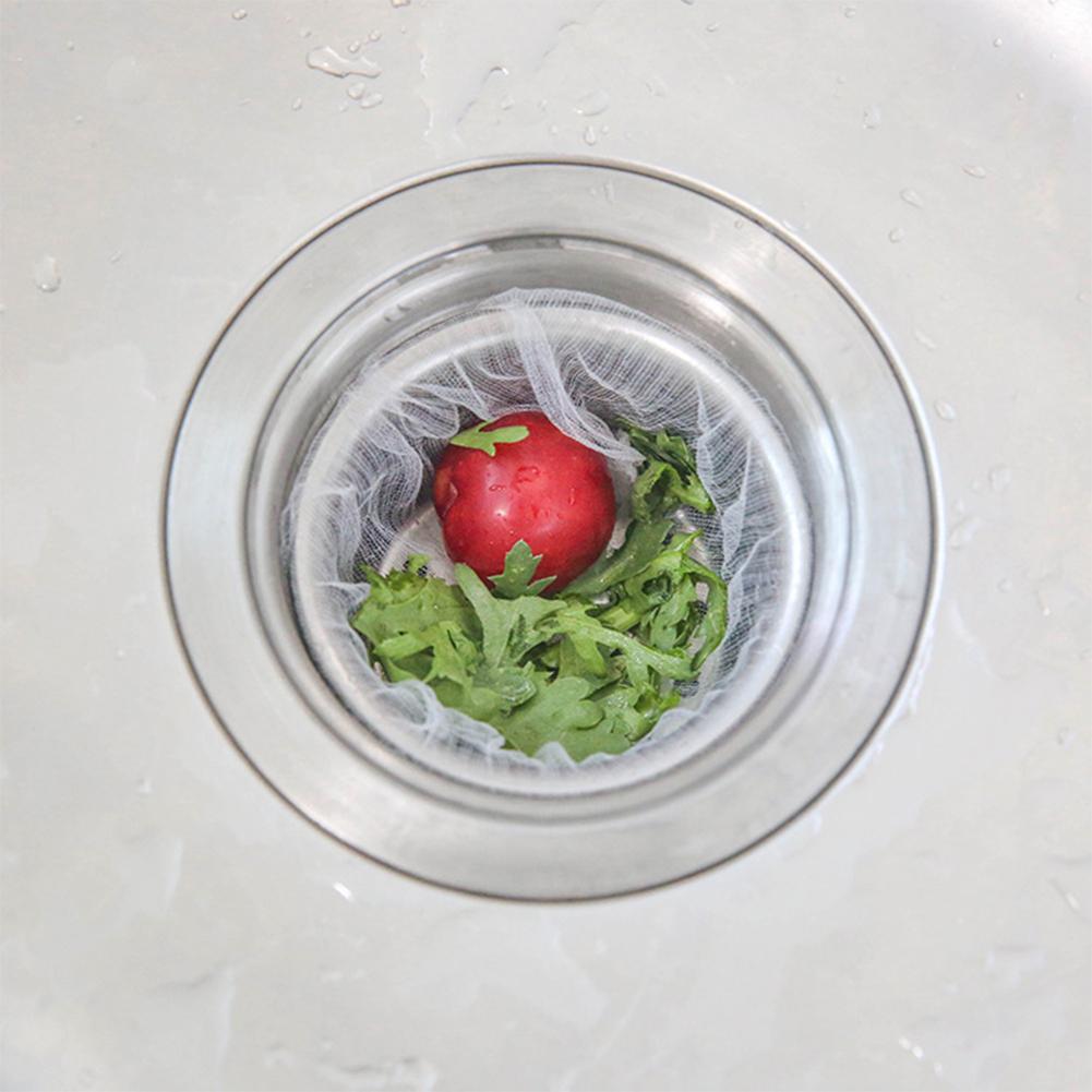 Filtering Screen Drain Garbage Bag for Kitchen Water Tank Sink