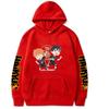 Japan Anime Haikyuu Shoyo Hinata and Tobio Kageyama Graphic Printed Hooded Men Women Manga Hoodies Casual Pullover Sweatshirt