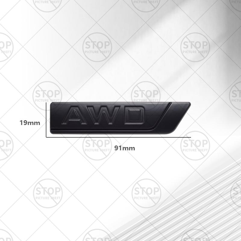 Car Sticker AWD Logo 3D Decal Grille Body Side Badge Rear Trunk Emblem For Toyota Mazda Suzuki Subaru Nissan Honda Mitsubishi k2