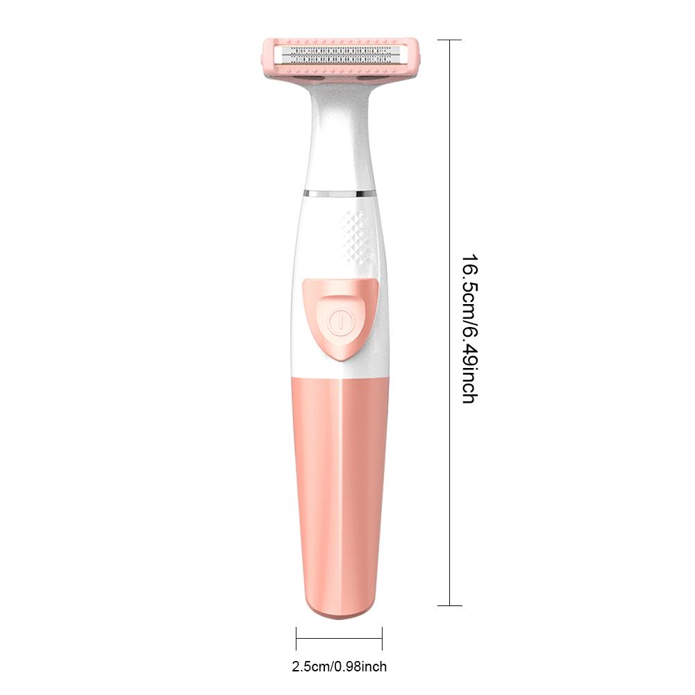 Electric Body Razor Easy To Remove Face Depilator Low Noise Feet Epilator with Changeable Trimmer for Armpit Bikini Arm Leg Face