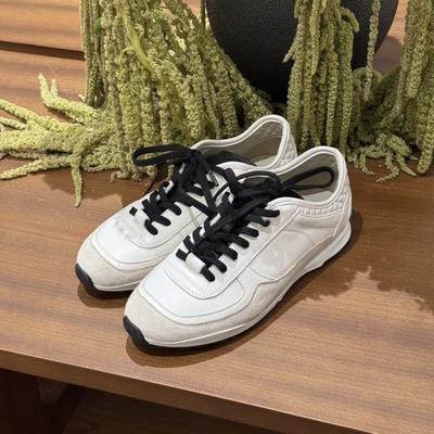 Cowhide Version~ Korean Version of Round Head Niche Design Comfortable Color Matching Lace-up Sports Shoes Versatile Temperament Board Shoes Ge