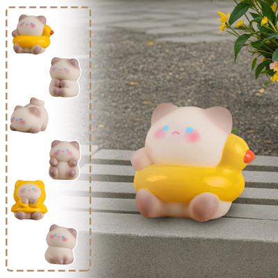 Siamese Cat Pet Cartoon Accessories, Desktop Accessories, Resin Decorations, Cute Accessories