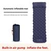 40D Nylon Waterproof Ultralight Summer Air Mattress with Built-in Pump Compact Foldable Sleeping Pad for Hiking Camping