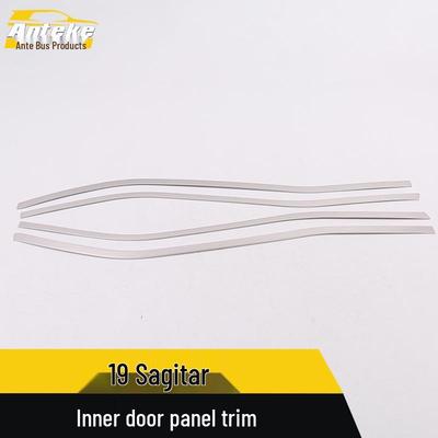 Sagitar Interior Door Panel Trim: Fits 19 Models - Car Door Edge & Armrest Decorative Patch