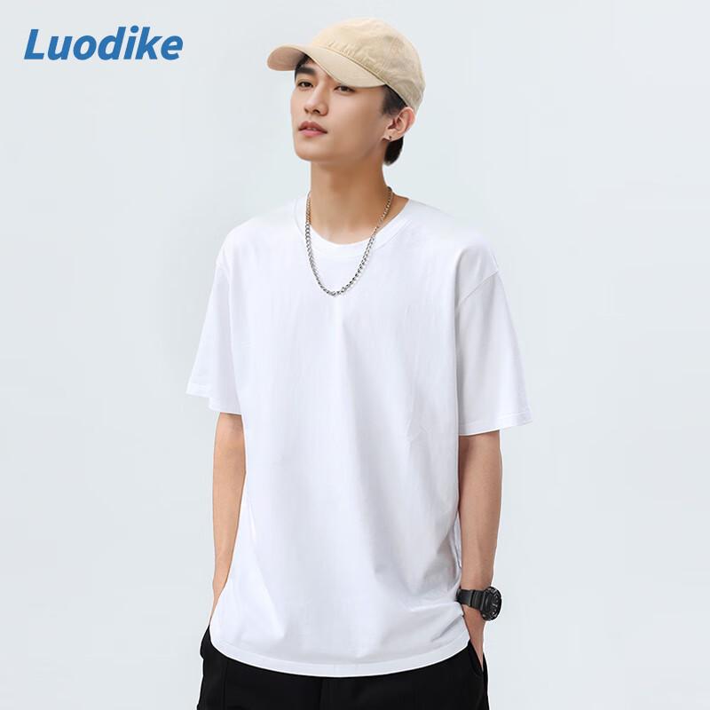 

Luodike Unisex Casual Cotton Crew Neck Short Sleeve T-Shirt A53VFT1115 S