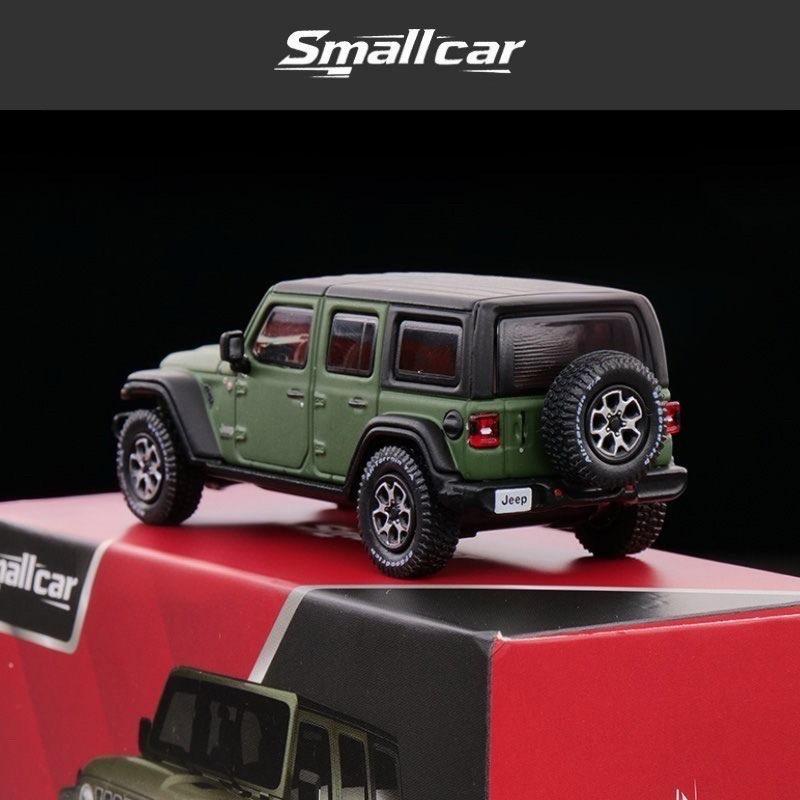 1:64 Jeeps Wrangler Rubicon SUV Alloy Car Model Diecasts Metal Off-road Vehicles Car Model Simulation Miniature Scale Kids Gifts ALQ1
