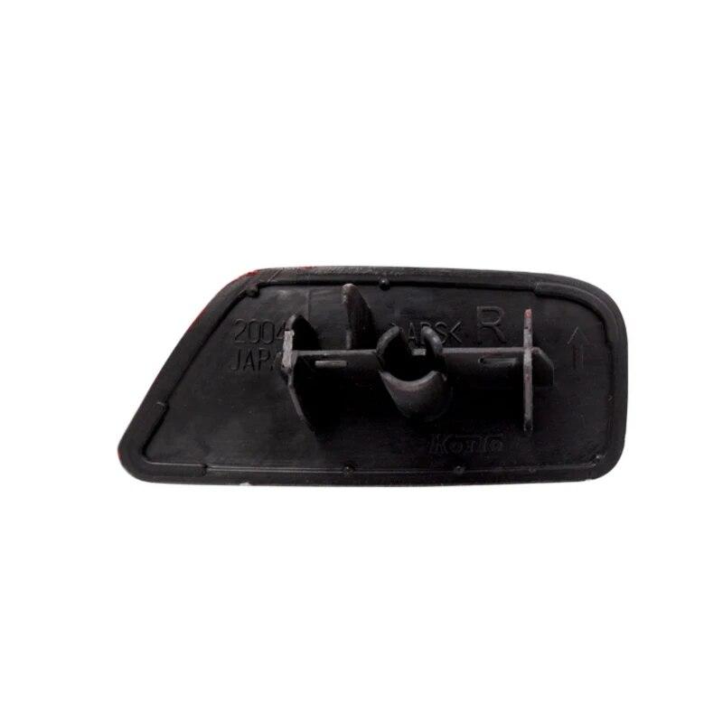 2PCS For Subaru Forester SH 2009-2012 Front Bumper Headlight Headlamp Washer Spray Jet Nozzle Pump Cover Cap Lid Unpainted