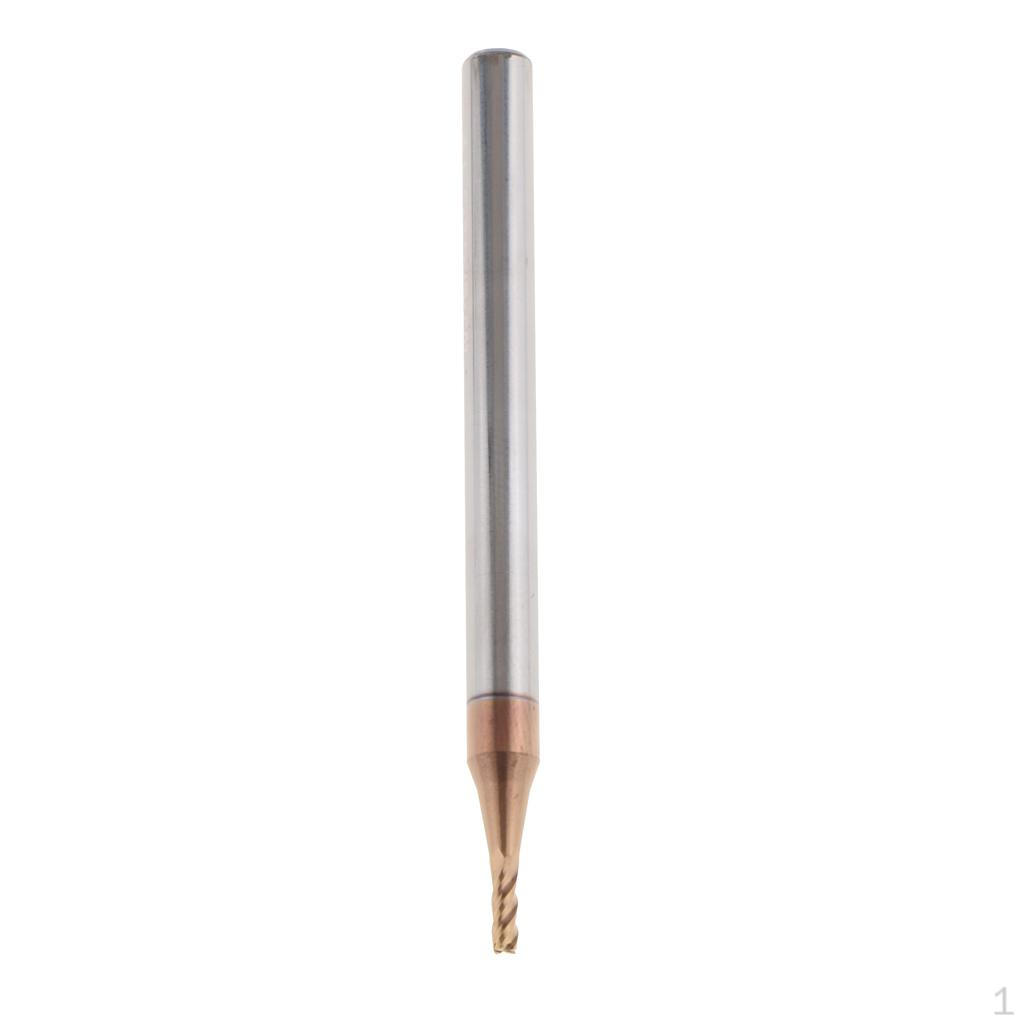 Fréza na čelo s vnitřním chlazením CNC bity 4břité 1mm - 4mm